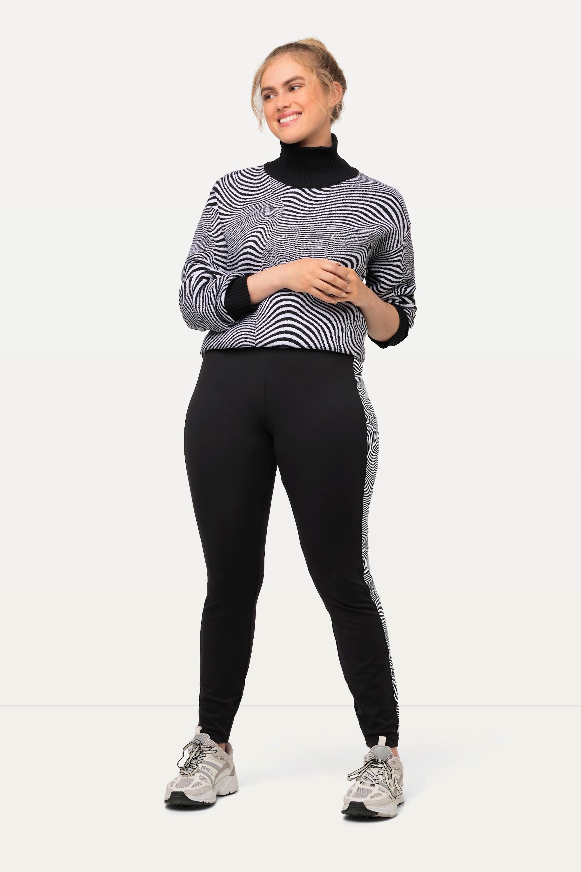 Ulla Popken  Leggings funzionali e caldi ad asciugatura rapida con materiale riciclato 