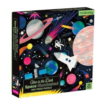 Glow in the Dark Puzzle / Space Illuminated 500pc