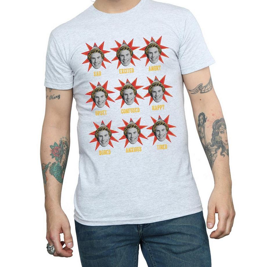 Elf Bedrucktes Kurzarm T-Shirt  