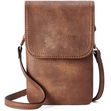 Only-bags.store Handy Umhängetasche Leder, Handy Umhängetasche, Handytasche mit Geldbörse zum Umhängen Handy Umhängetasche Leder, Handy Umhängetasche, Handytasche mit Geldbörse zum Umhängen 