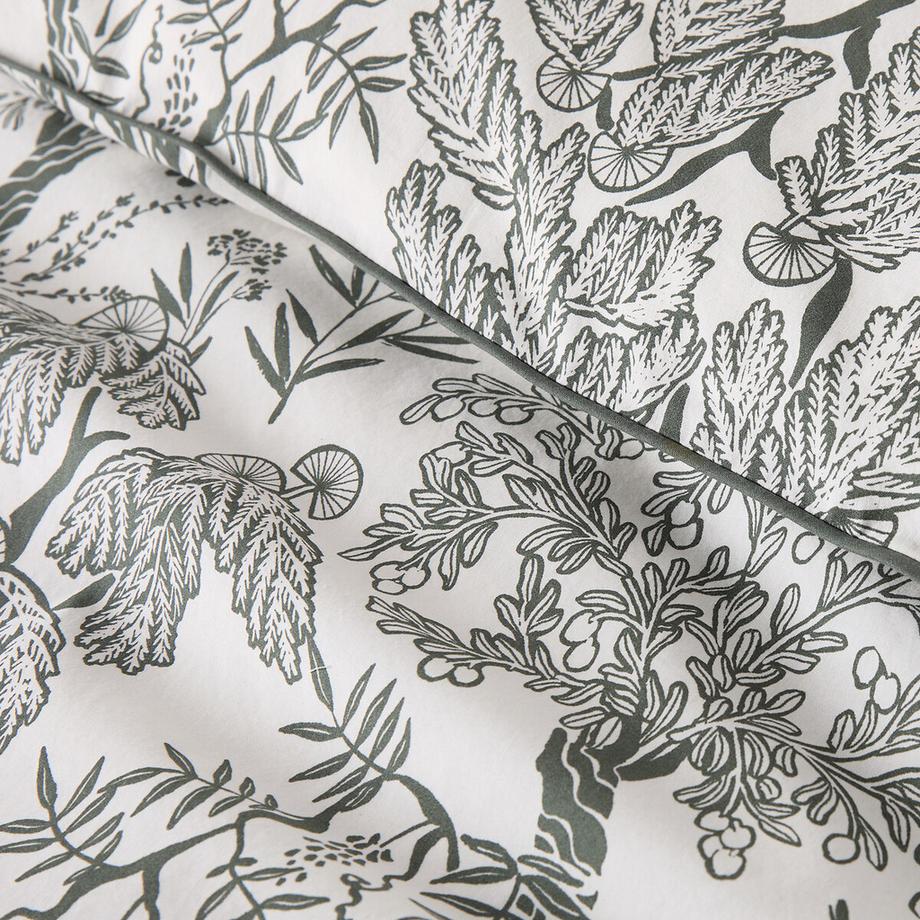 La Redoute Intérieurs Bettdeckenbezug Roxane aus gewaschenem Baumwollperkal  