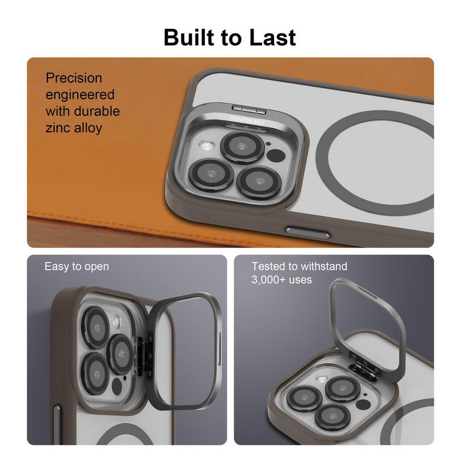 Cadorabo  Coque pour iPhone 14 PRO compatible Magsafe et protection de l'objectif caméra 