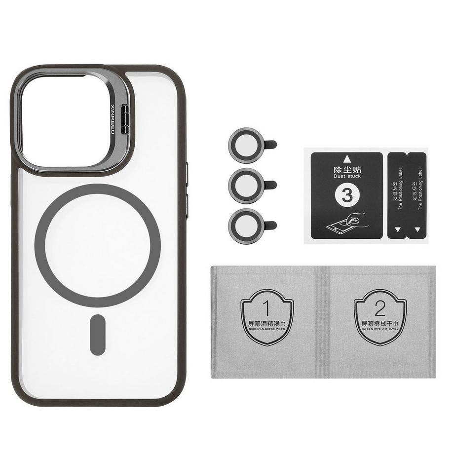 Cadorabo  Coque pour iPhone 14 PRO compatible Magsafe et protection de l'objectif caméra 
