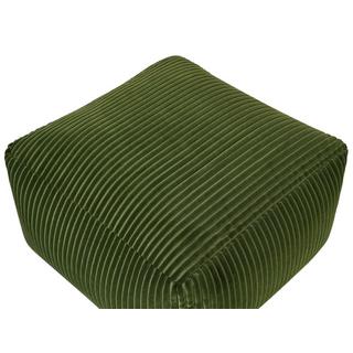Beliani Pouf aus Cord Modern MUKKI  