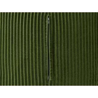 Beliani Pouf aus Cord Modern MUKKI  