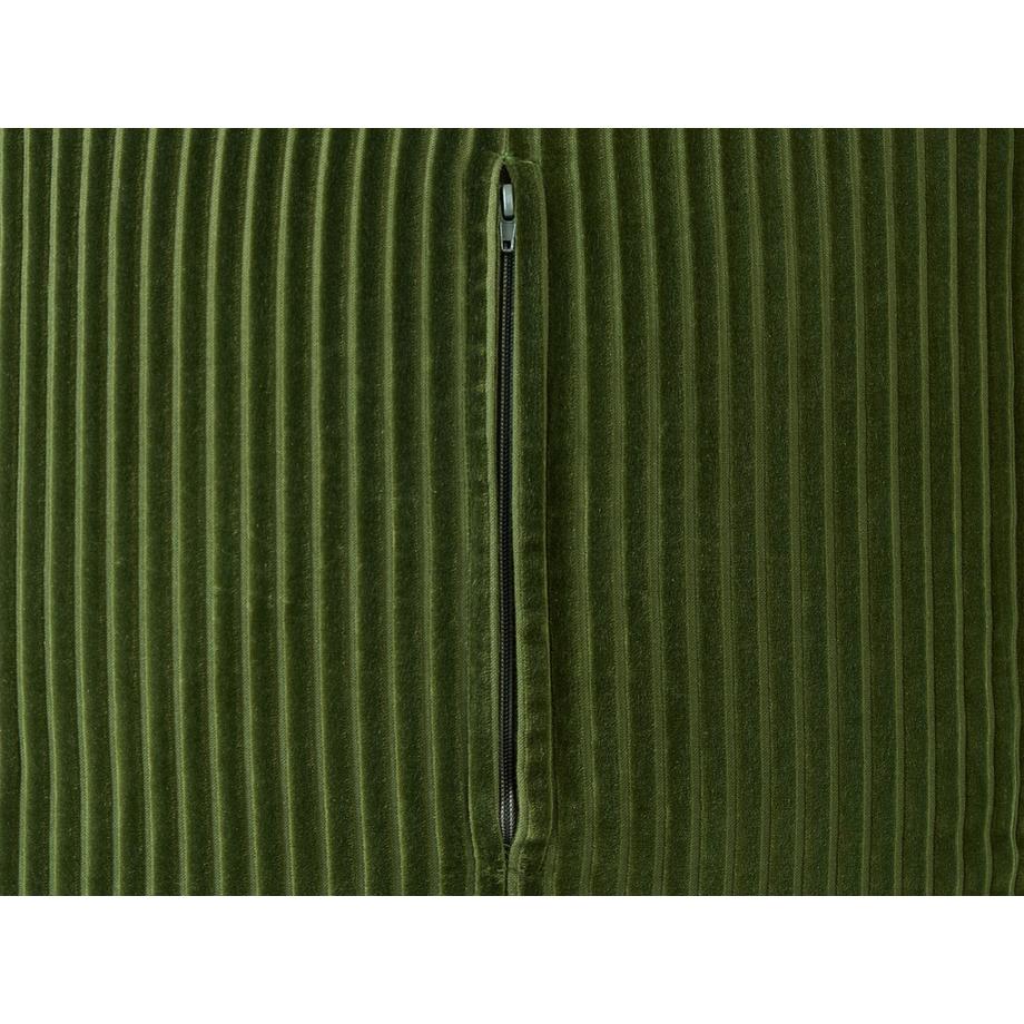 Beliani Pouf en Velours côtelé Moderne MUKKI  