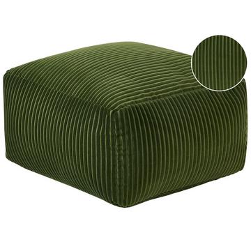 Pouf aus Cord Modern MUKKI