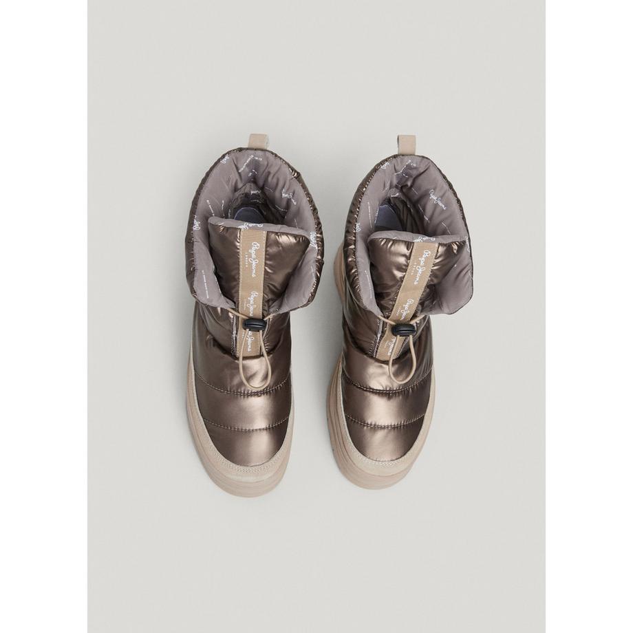 Pepe Jeans London  stivaletti da kore metallic 