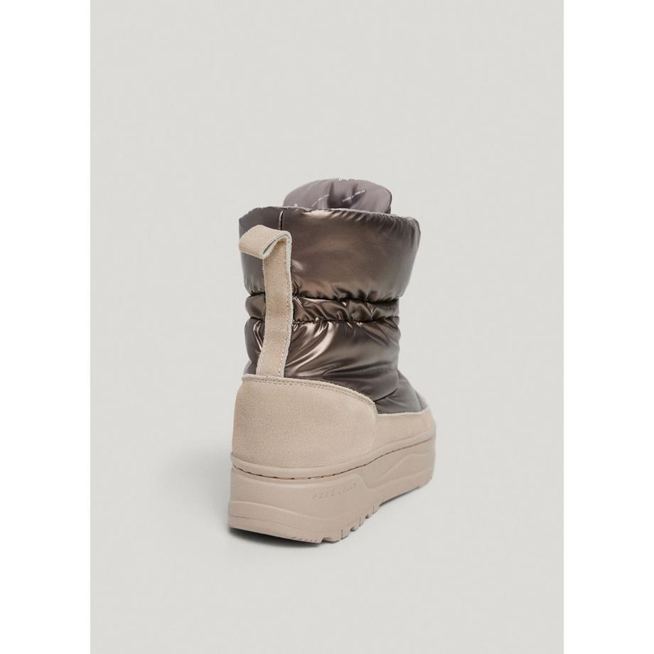 Pepe Jeans London  stivaletti da kore metallic 