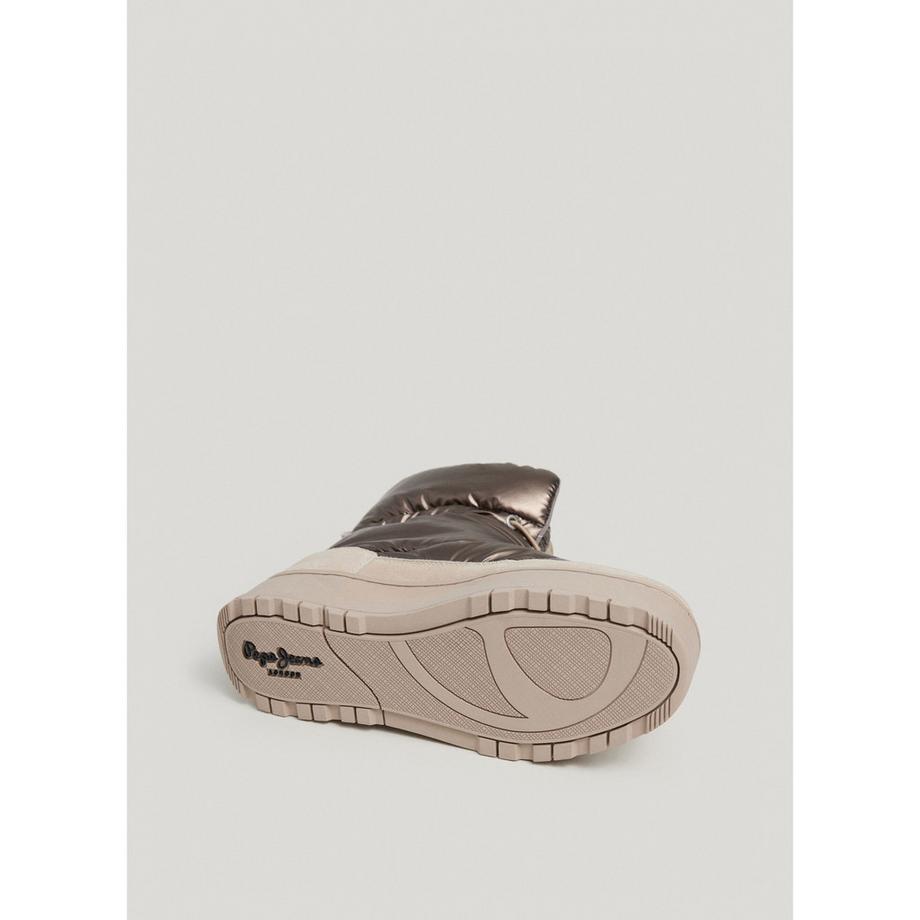 Pepe Jeans London  stivaletti da kore metallic 