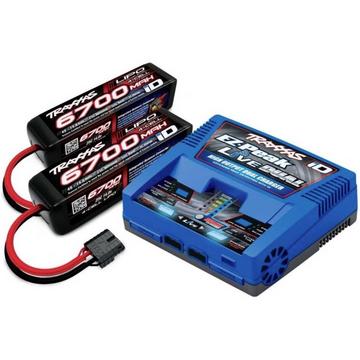 EZ-Peak Live Dual +2x LiPo-Akku Modellbau-Ladegerät 26 A LiPo, NiMH Minus-Delta-U Abschaltung