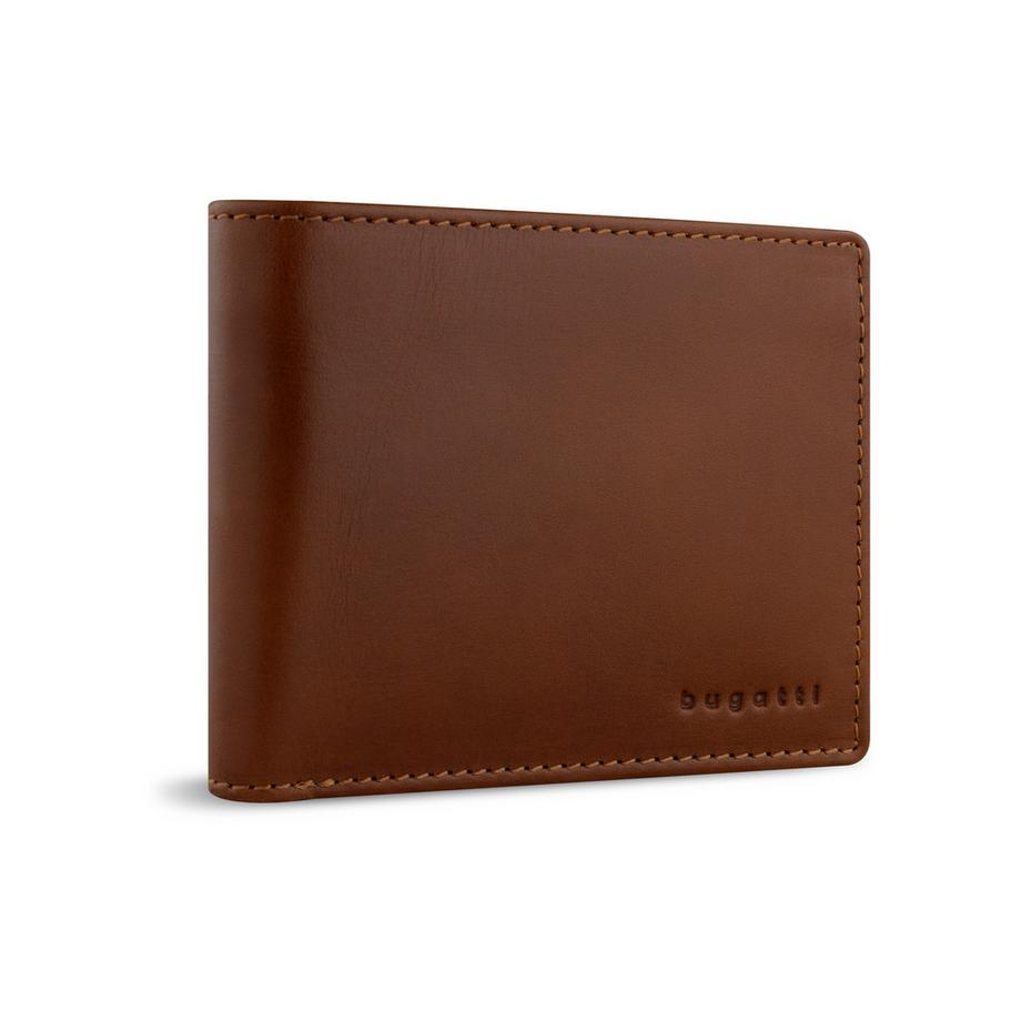 BUGATTI Remo Scheintasche mit Klappe Cognac  