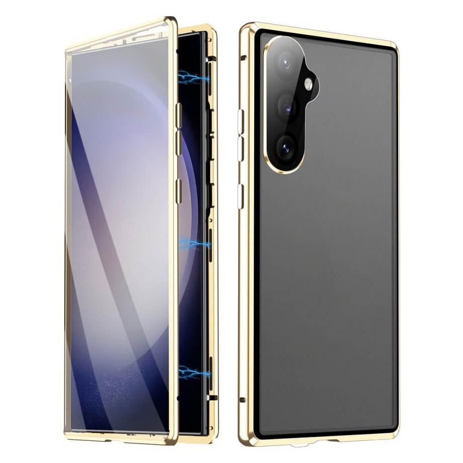 Cover-Discount  Galaxy S25 - Coque de protection premium magnétique 360° avec vitre protective 