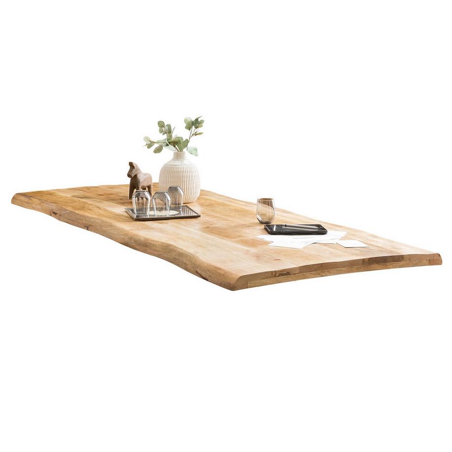 mutoni Table de salle à manger Kindare Mango naturel 160x90  