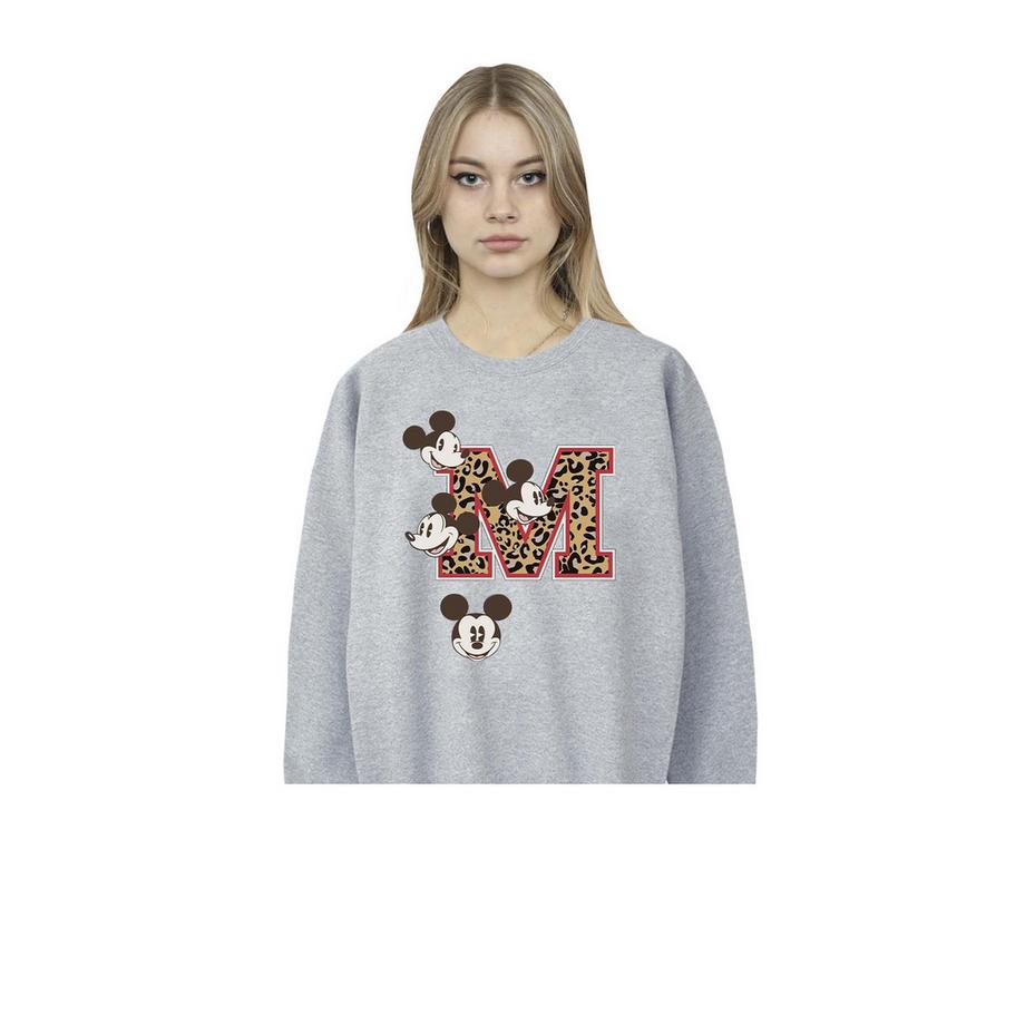 Disney Mickey Mouse Felpa Stampa Leopardata  