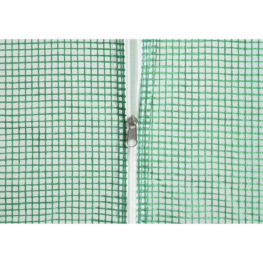 Vente-unique Couverture de rechange pour serre tunnel 18m² - L600 x l300 x H200 cm - IPOMEA  