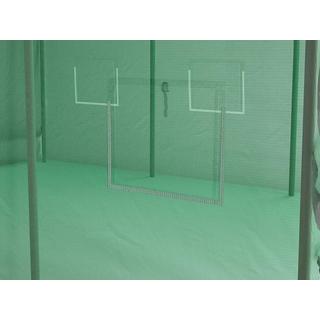 Vente-unique Ersatzabdeckung für Foliengewächshaus 18m² - 600 x 300 x 200 cm - IPOMEA  