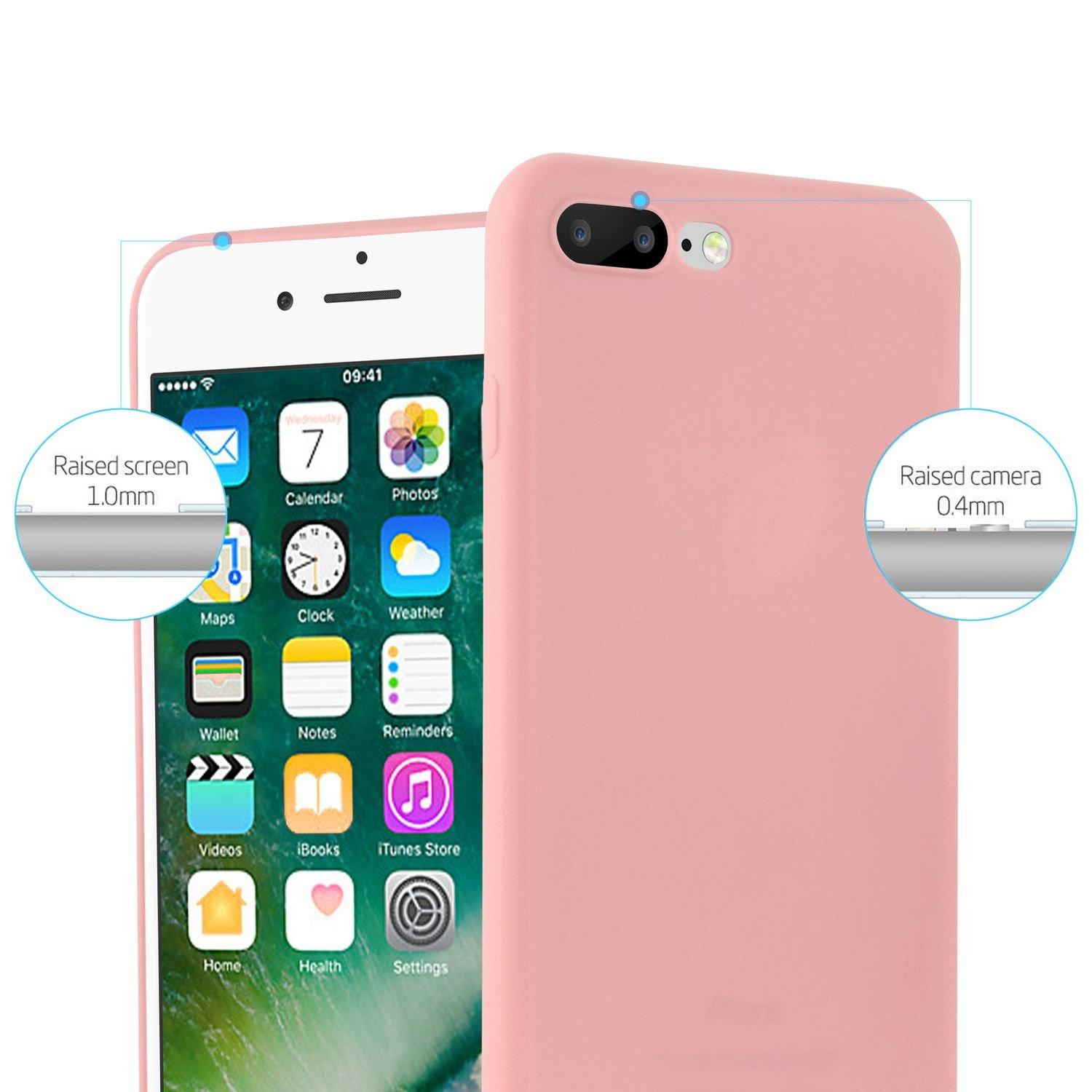 Cadorabo  Hülle für Apple iPhone 7 PLUS  7S PLUS  8 PLUS TPU Silikon Candy 