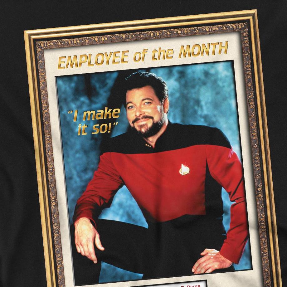 Star Trek Employee of the Month T-shirt a maniche lunghe  