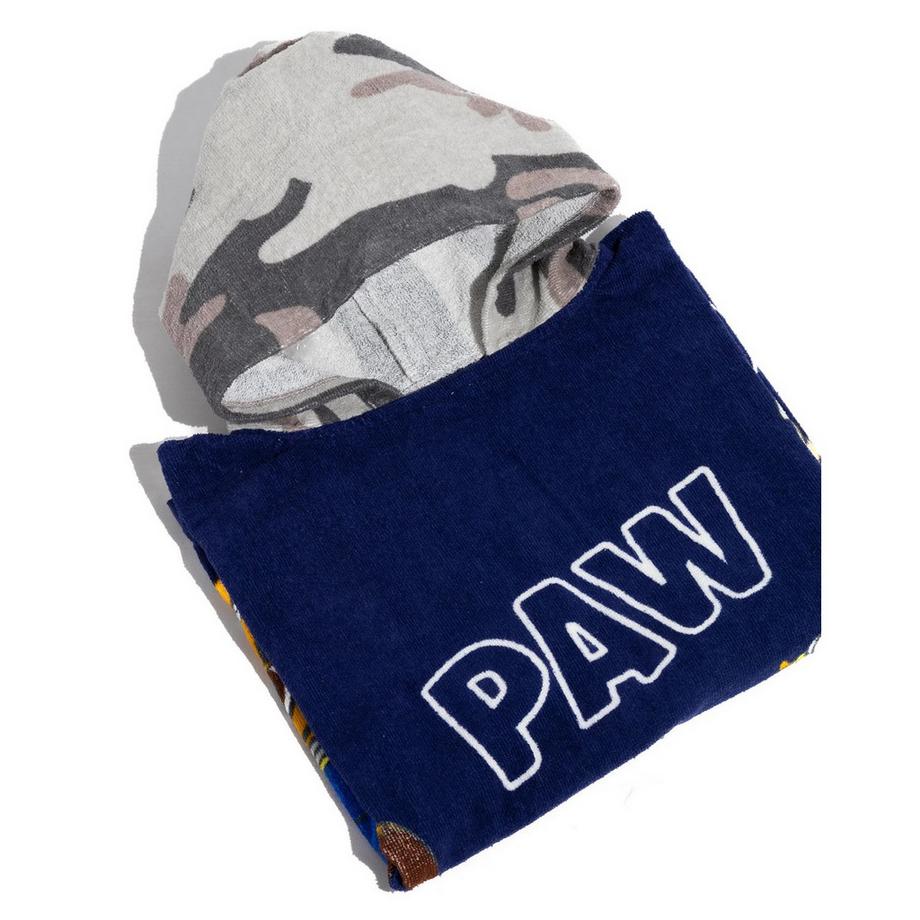 PAW PATROL Handtuch mit Kapuze, Tarnmuster  
