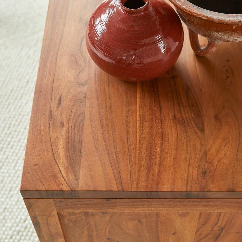 Tikamoon TV-Schrank aus massivem Akazienholz 150 cm Bonnie  