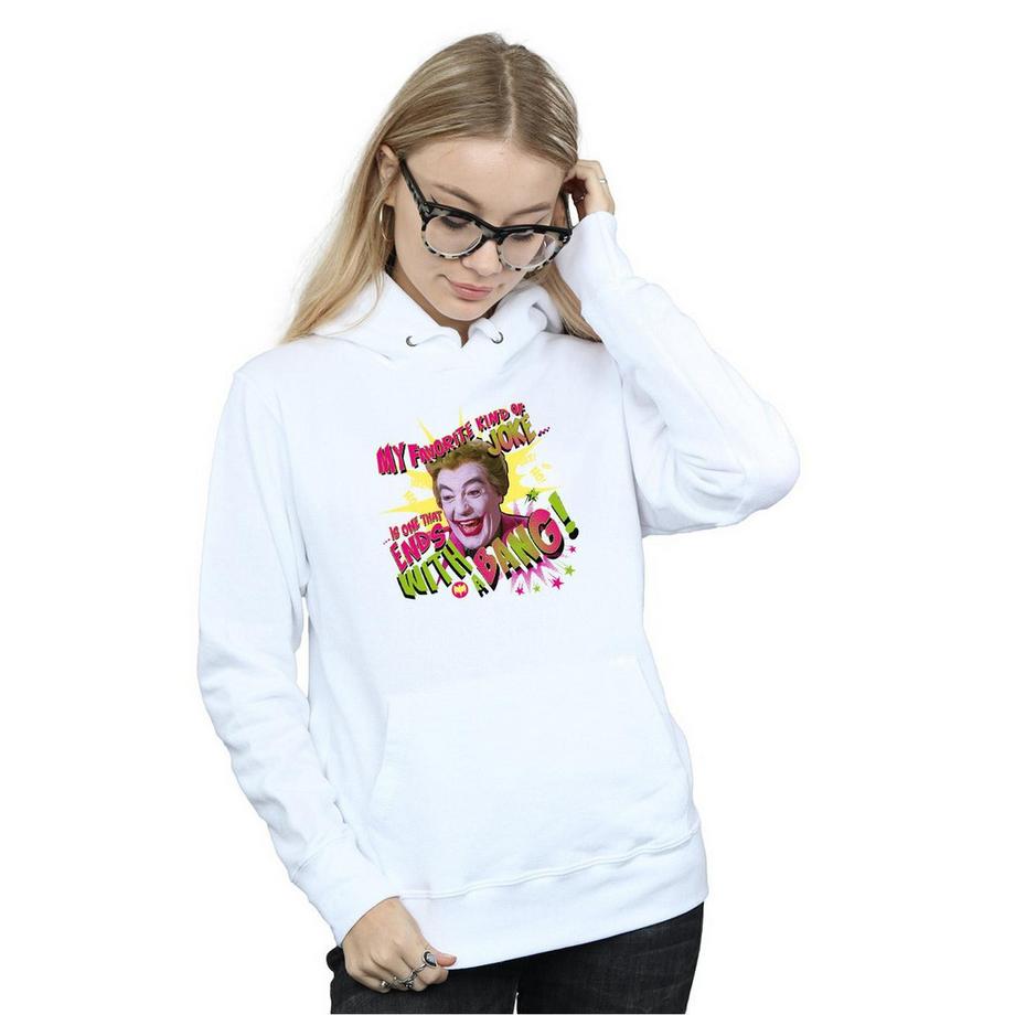 DC COMICS Bang Felpa con Cappuccio Stampata  