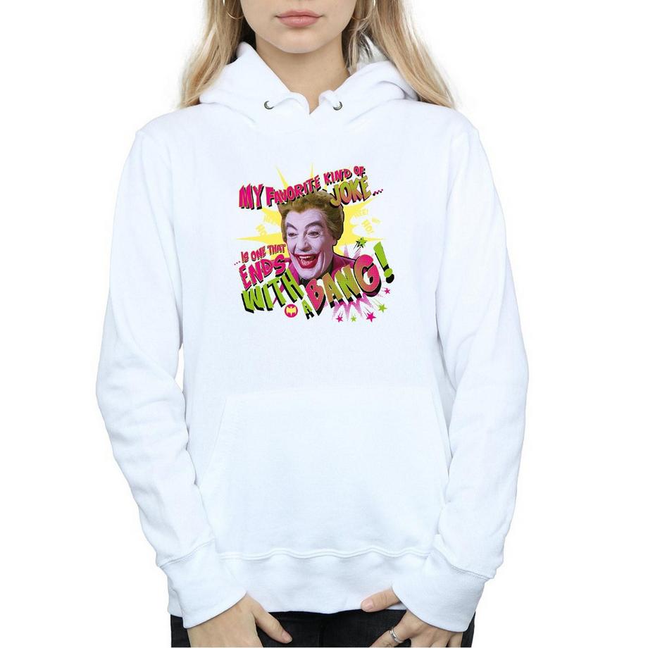 DC COMICS Bang Felpa con Cappuccio Stampata  