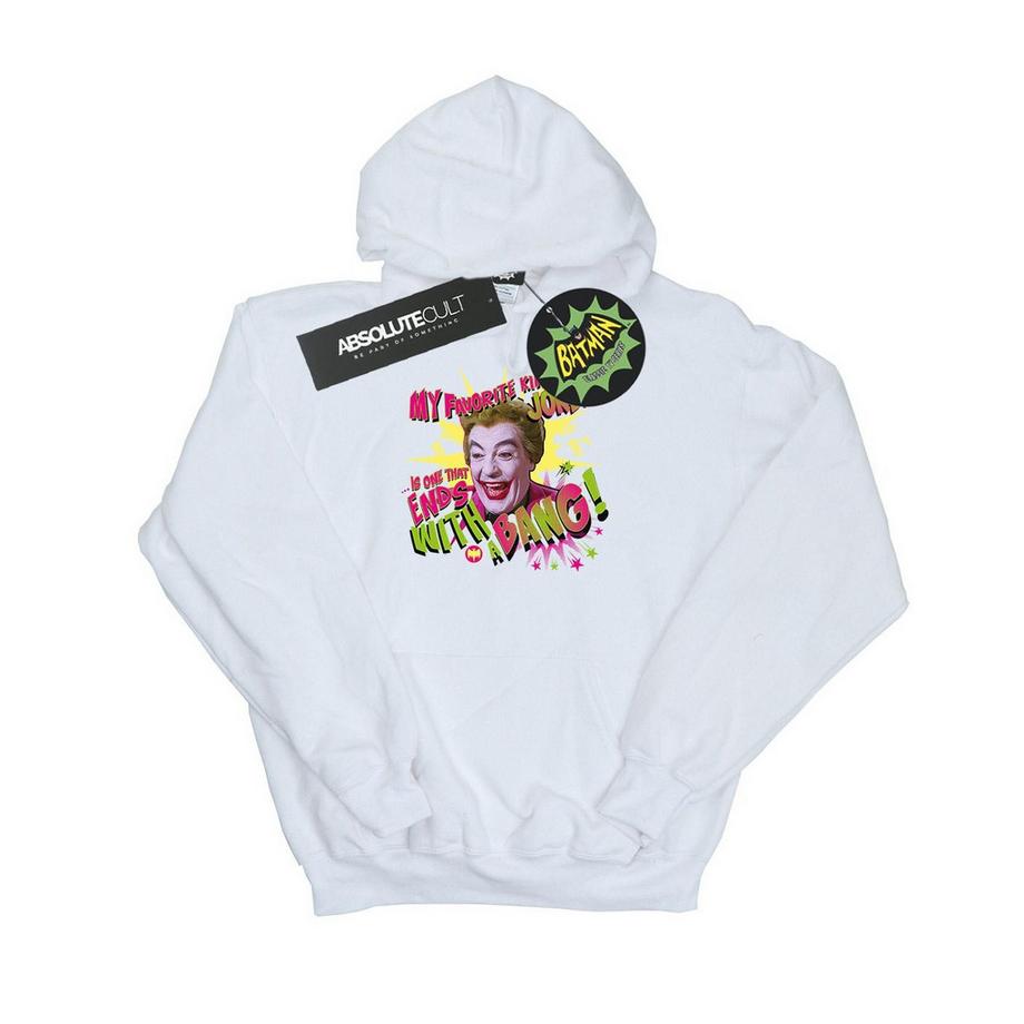 DC COMICS Bang Felpa con Cappuccio Stampata  