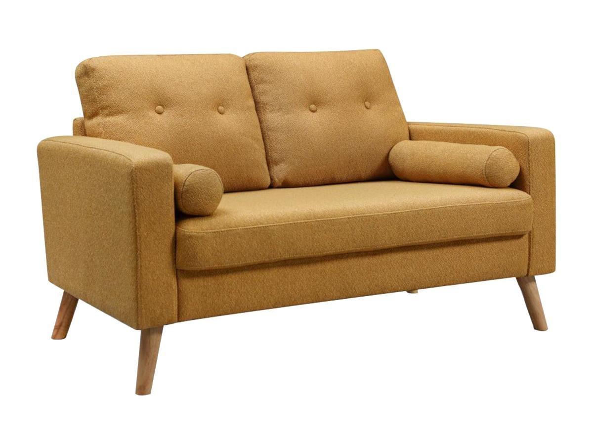 Vente-unique 2SitzerSofa TATUM Stoff mit WolleOptik  