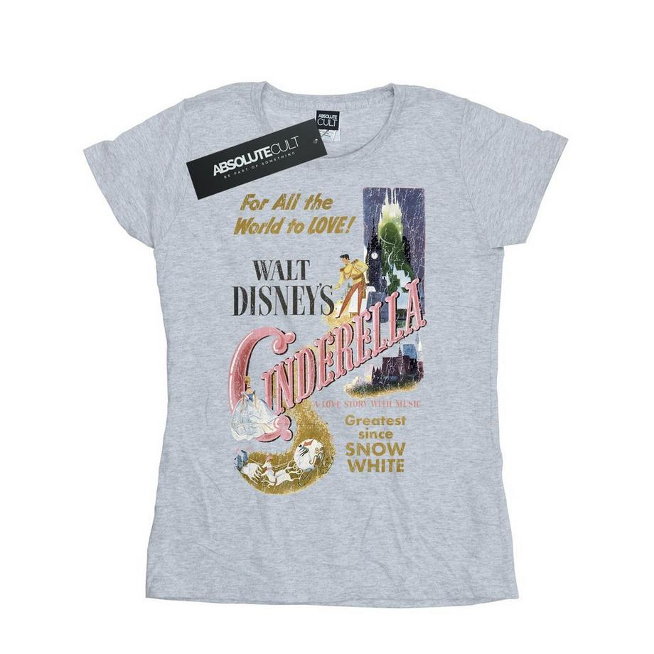 Disney PRINCESS Cendrillon Affiche de Film T-Shirt  