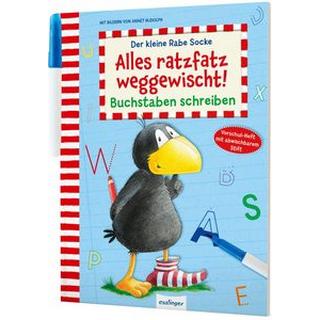 Der kleine Rabe Socke: Alles ratzfatz weggewischt! Rudolph, Annet (Illustrationen) Copertina rigida 