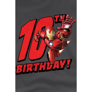 Iron Man  TShirt  10. Geburtstag 