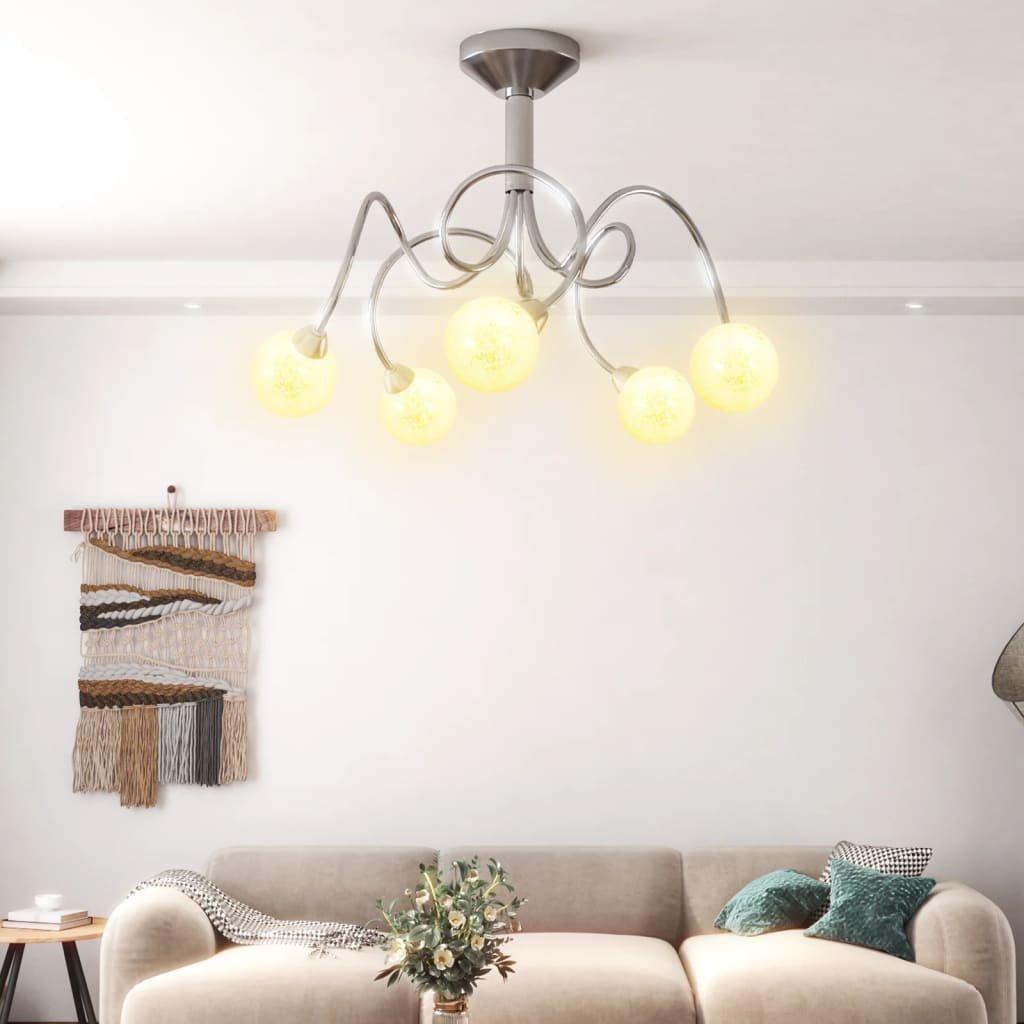 VidaXL lampada da soffitto Vetro  