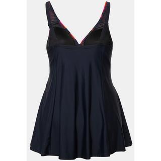 Ulla Popken Abito da bagno a pois Nodo decorativo Coppe morbide  