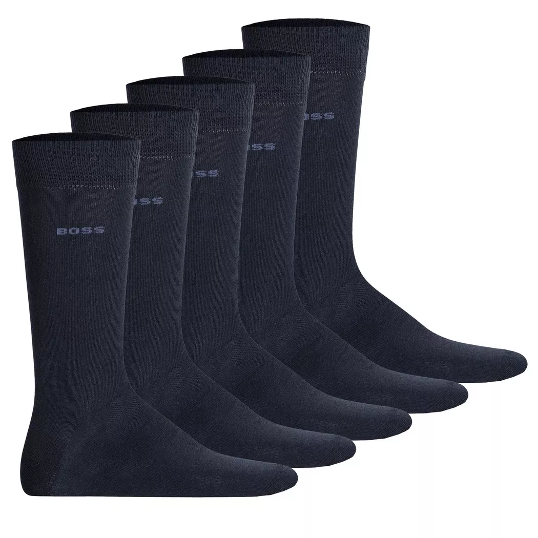 BOSS Socken "5P Uni Color CC" 5 Stk. tlg. in klassischer Unifarbe