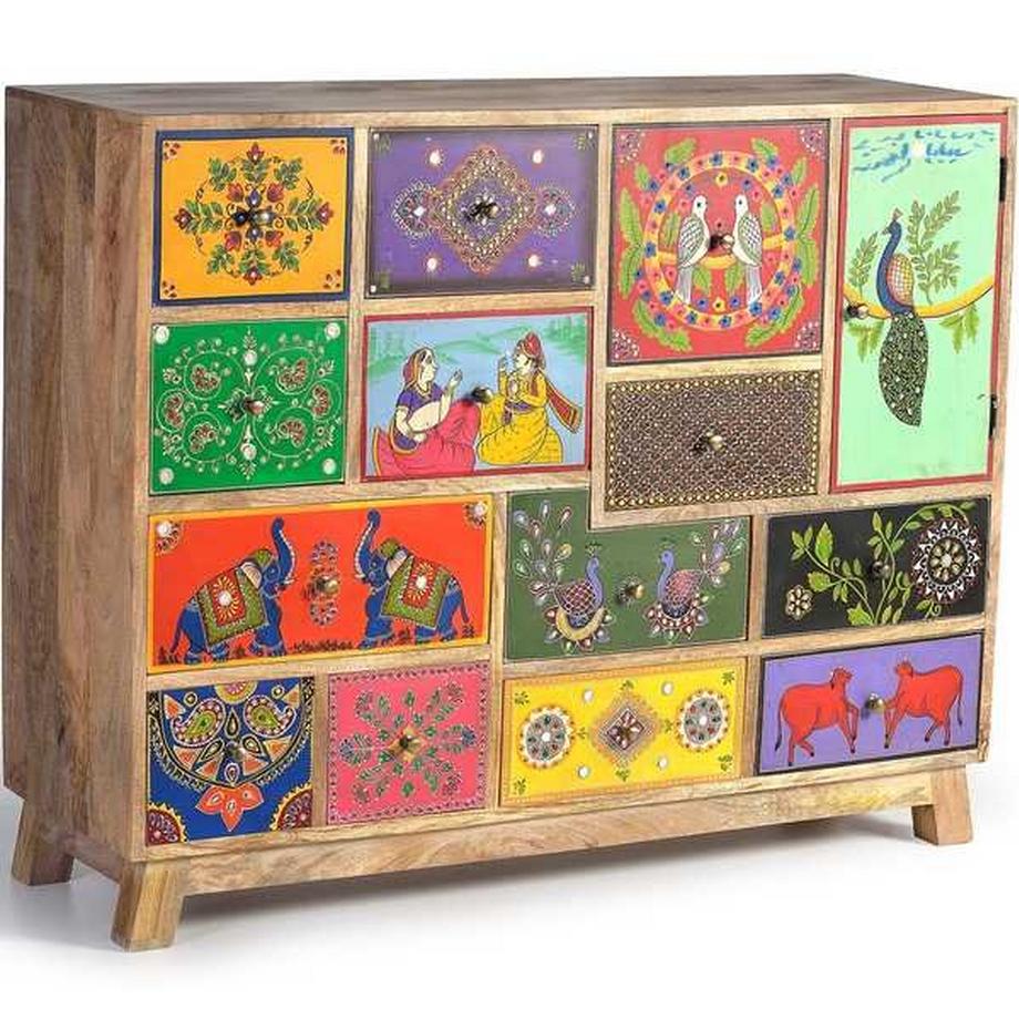 mutoni Sideboard Marisa Mango multicolor 112x90  