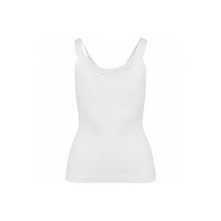 Kariban  nahtloses, umweltfreundliches tanktop mit spitze, 