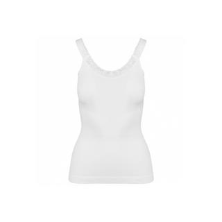 Kariban  nahtloses, umweltfreundliches tanktop mit spitze, 