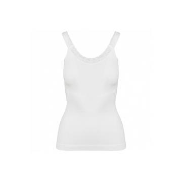 nahtloses, umweltfreundliches tanktop mit spitze,