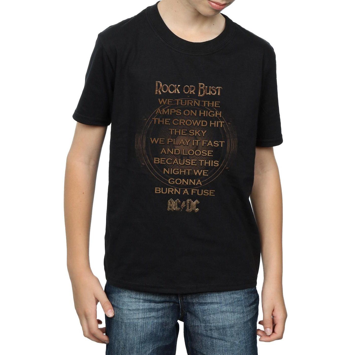 AC/DC  Tshirt ROCK OR BUST 