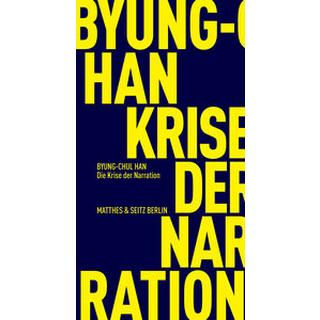 Die Krise der Narration Han, Byung-Chul Couverture rigide 