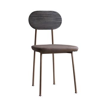 Chaise Mohawk choco en chêne massif Yutapi