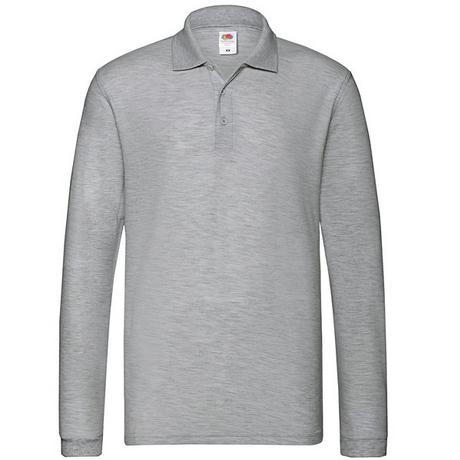 Fruit of the Loom Premium Langarm Poloshirt  
