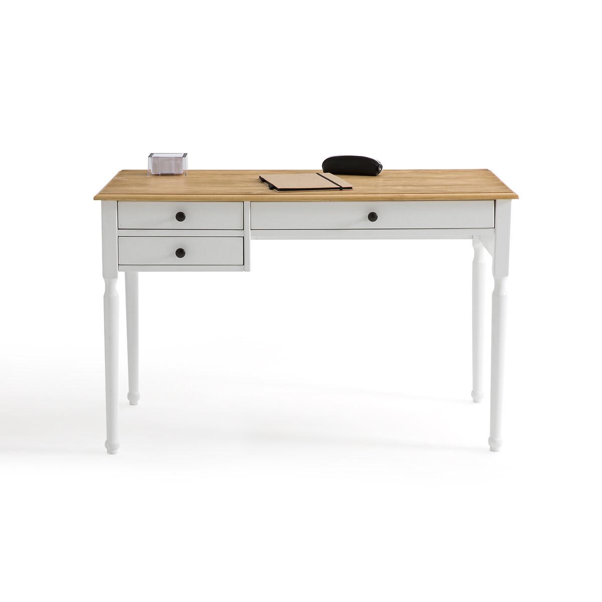 La Redoute Intérieurs Schreibtisch Massivkiefer und MDF  