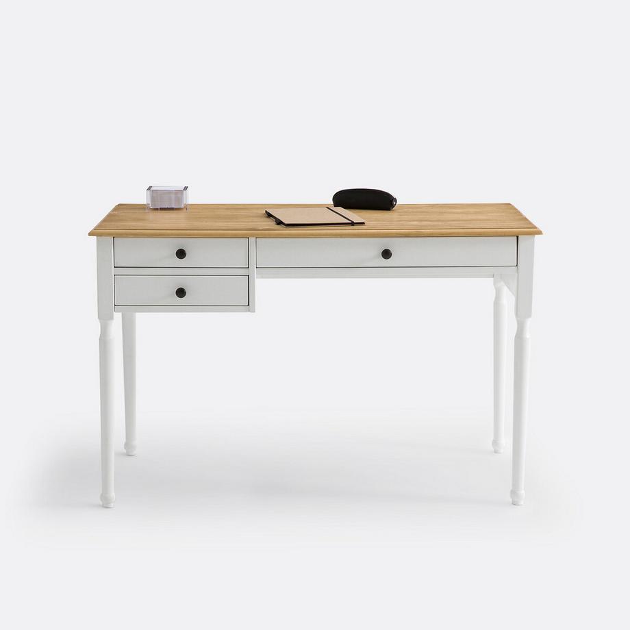 La Redoute Intérieurs Schreibtisch Massivkiefer und MDF  