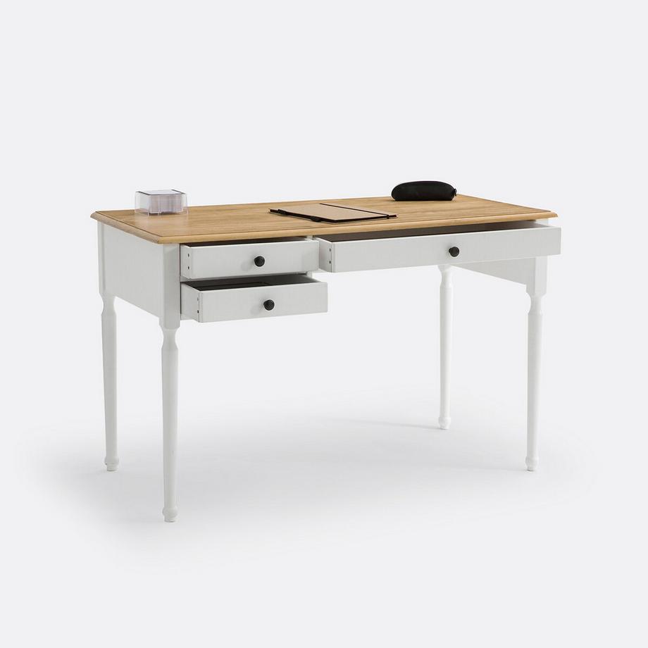 La Redoute Intérieurs Schreibtisch Massivkiefer und MDF  