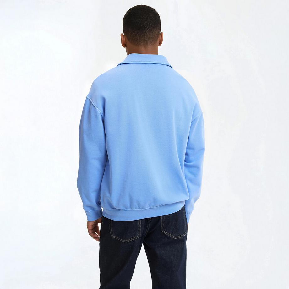 La Redoute Collections Boxy Polokragen Sweatshirt  