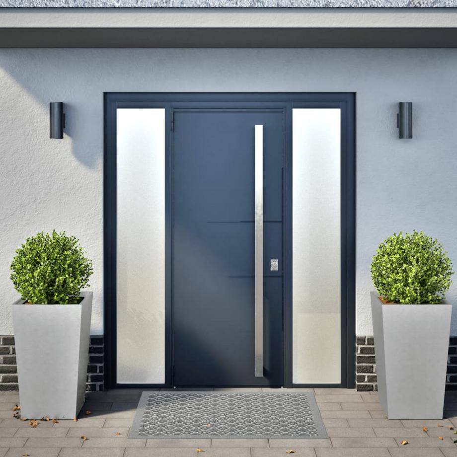 VidaXL fioriera da giardino Acciaio  