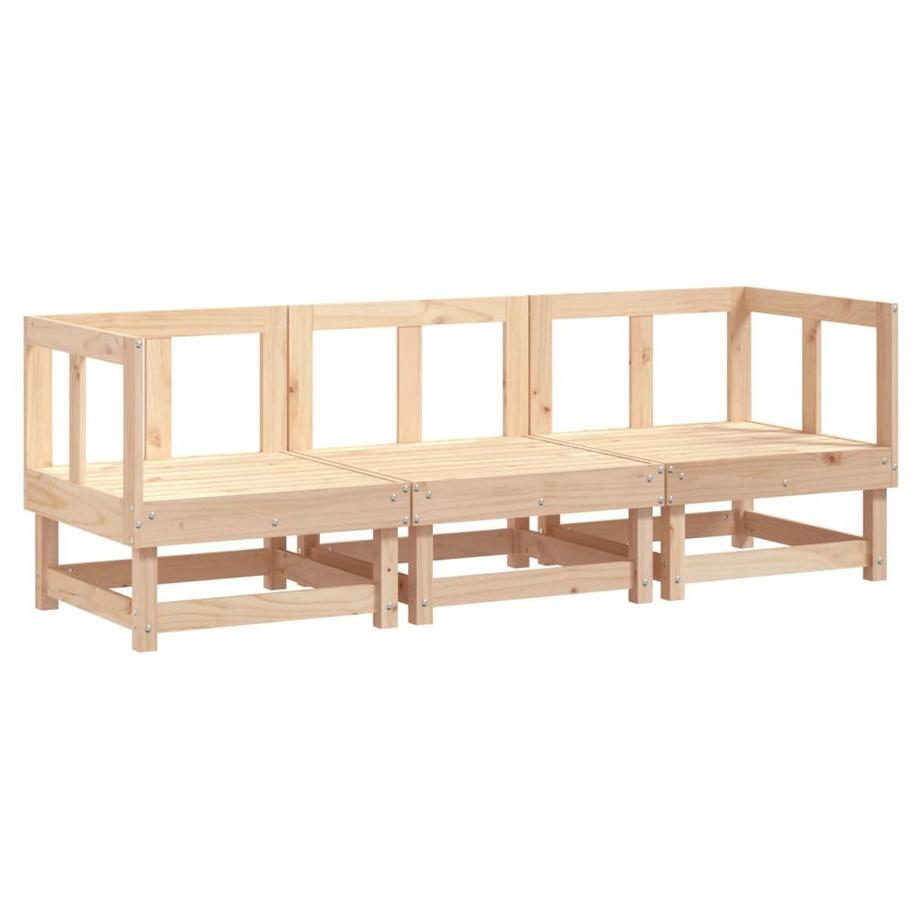 set salotto da giardino Legno di pino