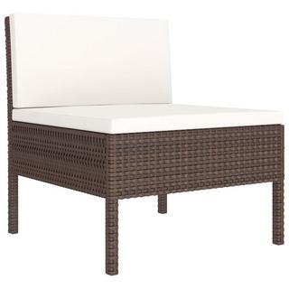 VidaXL Garten-sofagarnitur poly-rattan  